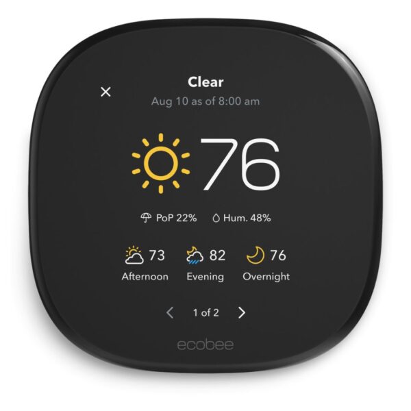 Ecobee Premium Smart Thermostat Gallery